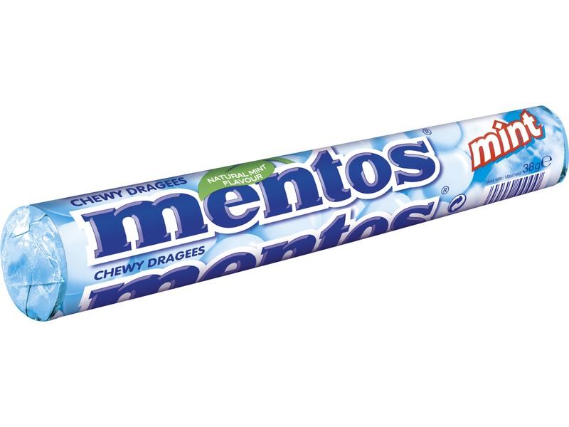 MENTOS mint cukríky 38 g